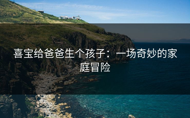 喜宝给爸爸生个孩子：一场奇妙的家庭冒险